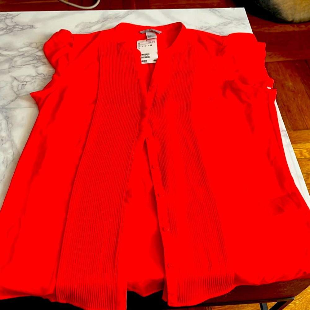 NWT H&M Orange top